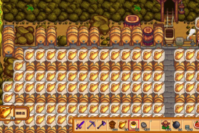 星露谷物语如何做酒