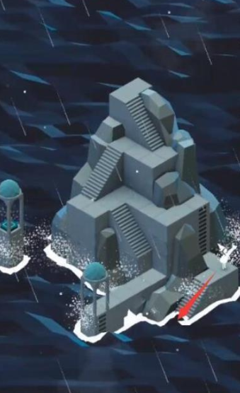 纪念碑谷斜坡怎么过