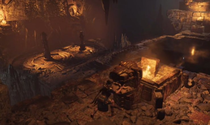 古墓丽影巨蛇之腹怎么跳过去