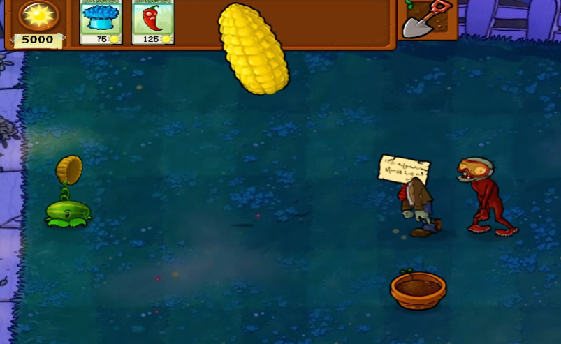 植物大战僵尸怎么使用金坷垃