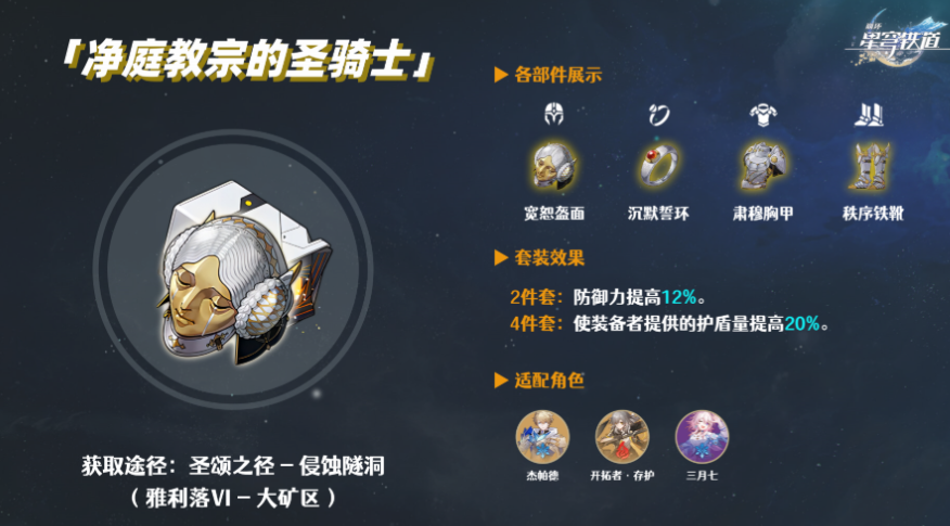 崩坏星穹铁道角色怎么培养毕业遗器怎么选