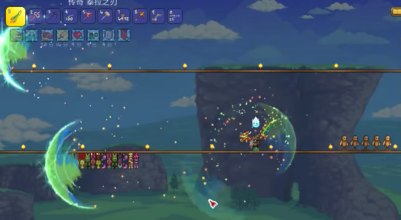 泰拉瑞亚什么东西打四柱好用