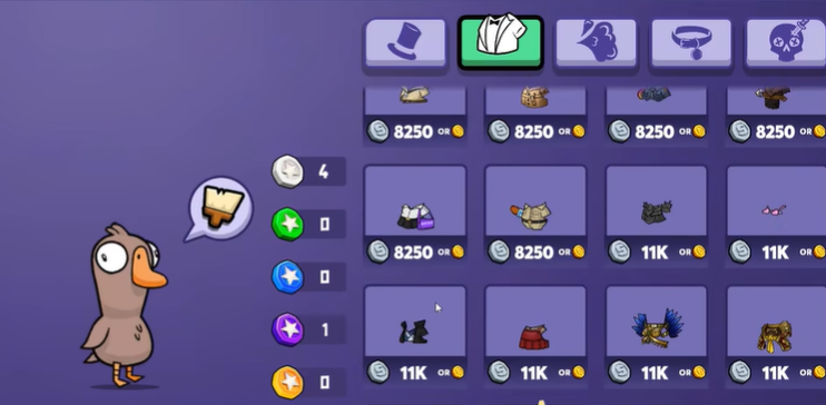 鹅鸭杀衣服解锁有什么条件