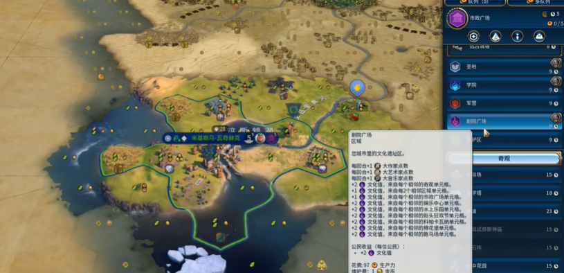 文明6特色区域有哪些