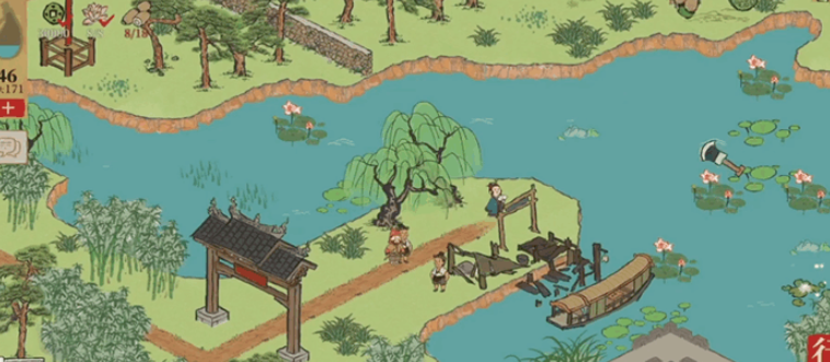 江南百景图浦西怎么开