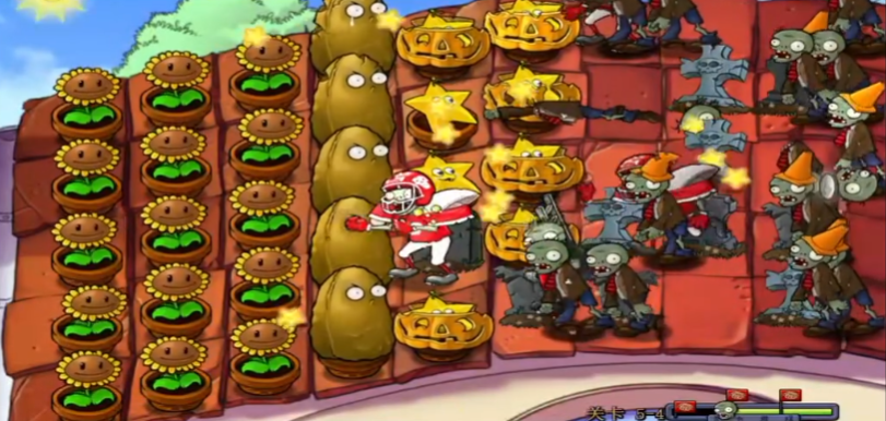 植物大战僵尸95版5-4怎么过 植物大战僵尸95版5-4怎么过