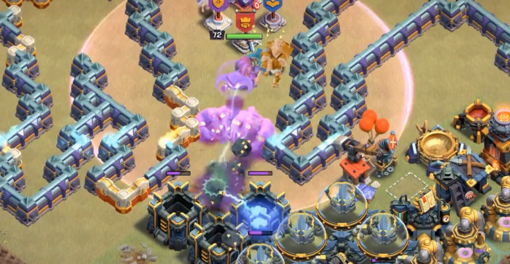 部落冲突部落城堡放啥