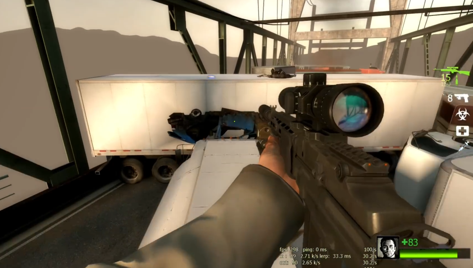 求生之路2刺骨寒溪第二关怎么打