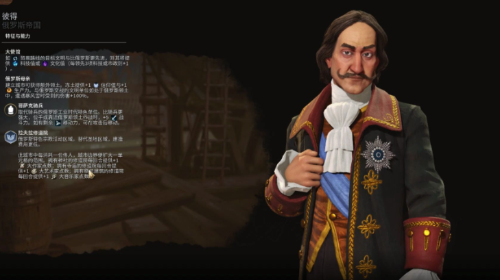 文明6俄罗斯文明用什么信仰